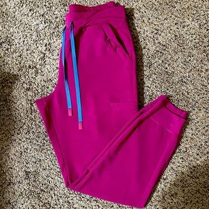 Figs Raspberry Sorbet Zamora Scrub Joggers